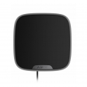 Ajax wired siren with a support for a customizable front panel - Black color