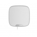 Ajax wired siren with a support for a customizable front panel - White color