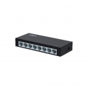 Switch di rete - 8 porte Ethernet 100Mbps - Switching 1.6Gbps - in metallo - Versione V2