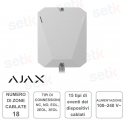 Ajax Superior MultiTransmitter Fiber - Module for integrating wired detectors and devices - White - Ajax