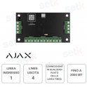 Superior LineSplit Fibra - Modulo per suddividere una linea fibra in quattro linee - AJAX