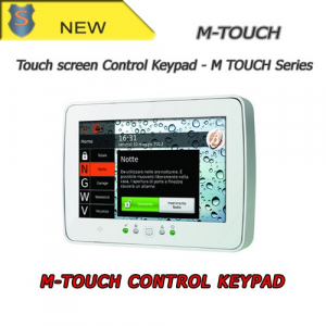 Touchscreen-Tastatur für Absoluta-Bentel-Steuergeräte