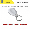 10x Proximity tags - White - Bentel
