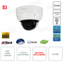 Cámara Domo IP ONVIF® 8MP PoE - Varifocal 8-32mm - IR 80m - Inteligencia Artificial - S3