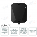 Ajax Multi Transmitter - Modulo per integrare rilevatori e dispositivi cablati - Nero