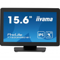 Monitor de 15,6 pulgadas - Pantalla táctil capacitiva de 10 puntos - Full HD 1080p - 5 ms - HDMI - DisplayPort