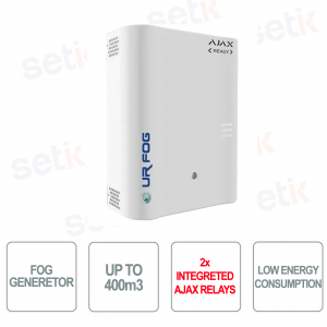 Alarme de brouillard - MODULAR 400 AJAX READY - 2 relais Ajax inclus - Jusqu'à 400m3 - UR FOG