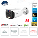 8MP IP PoE ONVIF® Active Deterrence Camera - 2.7-13.5mm - Artificial Intelligence - Dual IR - S5