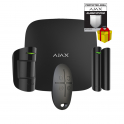 AJAX Professionelles drahtloses GPRS/Ethernet-Alarmset – 4G – Schwarz