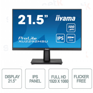 copy of Monitor Prolite 22 Pollici IPS Full HD Flicker Free Blue Light 4ms - IIYAMA