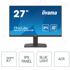 Monitor iiyama IPS LED full HD ACR Vesa de 27 pulgadas