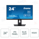 Monitor ProLite de 24 pulgadas Tecnología IPS Puerto de pantalla HDMI 2560 x 1440 WQHD Tiene (150 mm) + Pivote