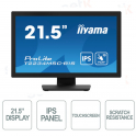 T2238MSC-B1 - IIYAMA - Monitor IPS LED - 21.5 Pollici - Touchscreen a 10 punti - Resistenza ai graffi - Con Altoparlanti