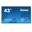 Monitor Prolite Pantalla IPS profesional UHD 4K de 43 pulgadas - LAN - 24/7 - Reproductor multimedia IIYAMA