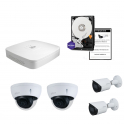Kit Video Vigilancia 4 Canales IP 8MP + Cam Mpx + HD - Serie Business - Dahua