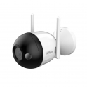 Caméra Bullet IP ONVIF - WIFI - 2MP - Objectif fixe 3,6 mm - Dissuasion active - Extérieur - Double IR