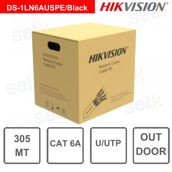 Hikvision SBOBOX 305 meter CAT 6A U/UTP network cable hank
