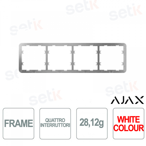 Frame for four switches - Ajax