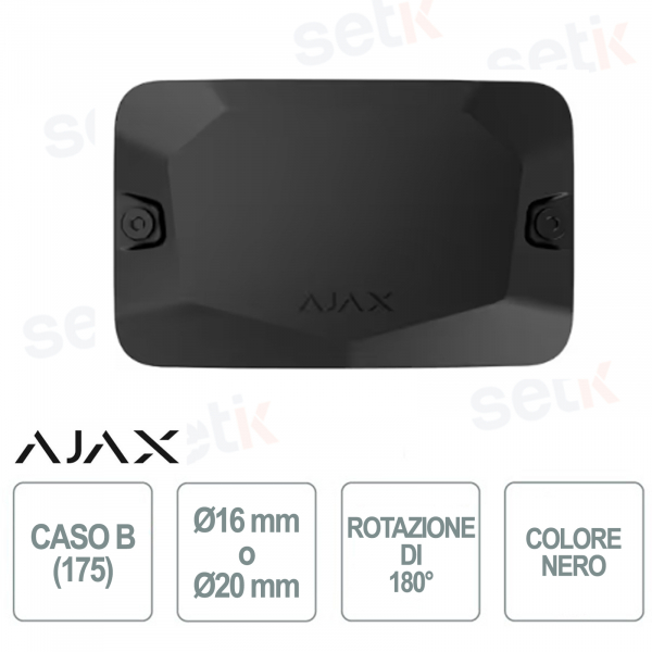 Ajax Case Fibra - Estuche B - Estuche para dispositivo - Negro