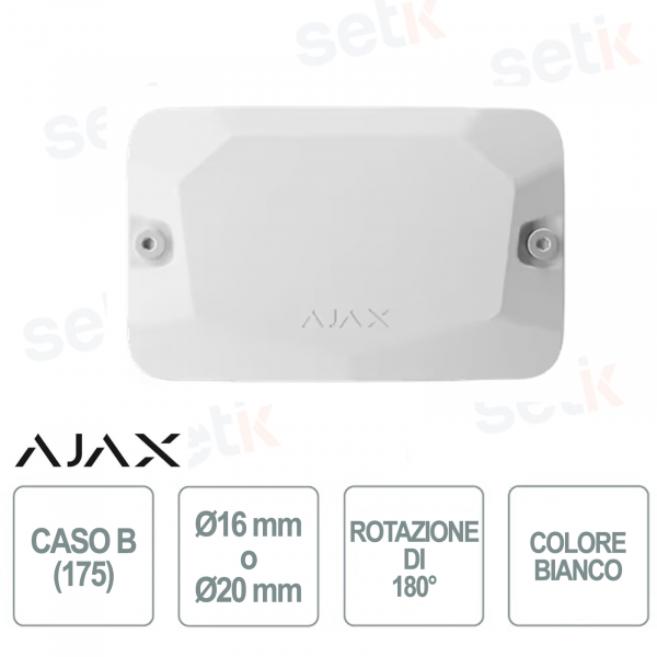 Ajax Case Fiber - Estuche B - Estuche para dispositivo - Blanco