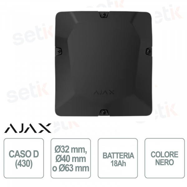 Ajax Case Fibra - Caso D - Custodia per dispositivo - Nero