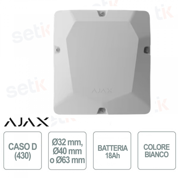 Ajax Case - Case D - Device Case - White
