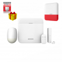 Hikvision AXPro Professional Alarm Kit 868MHz Wireless 64 ZONES + External Siren
