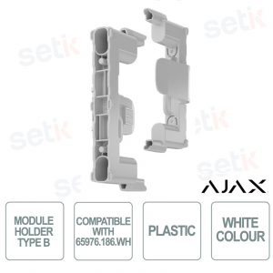 Support module Ajax (type B) pour Ajax Case D / 65976.186.WH - Fibre - Coloris Blanc