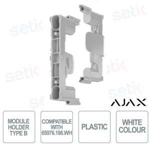 Supporto modulo Ajax (tipo B) per Ajax Case D / 65976.186.WH - Fibra - Colore Bianco