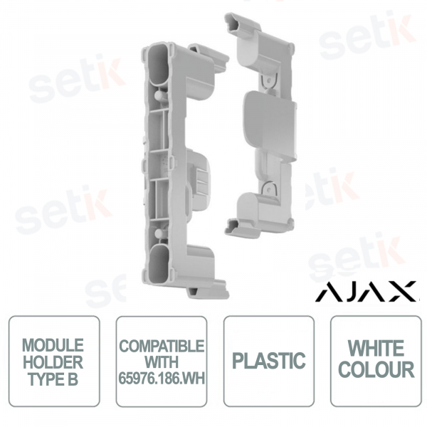 Ajax Module Holder (Type B) for Ajax Case D / 65976.186.WH - Fiber - White