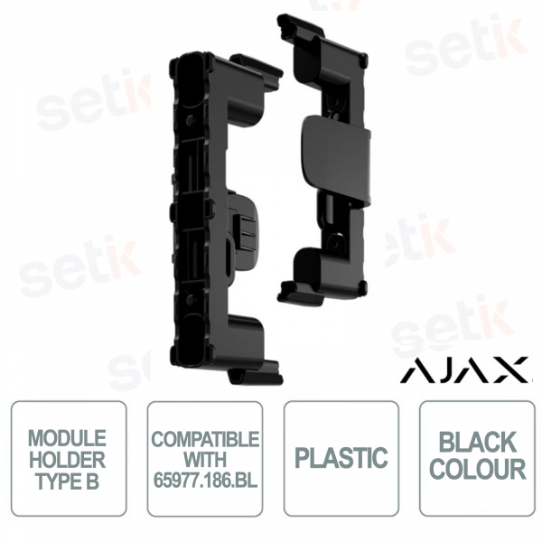 Ajax Module Holder (Type B) for Ajax Case D / 65977.186.BL - Fiber - Black
