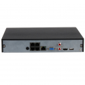 Nvr IP de 4 canales 4K H265+ hasta 12MP 4 POE 1SSD 1TB Incluido - DAHUA