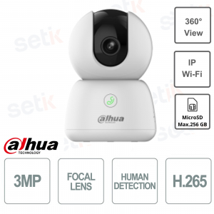 Hero Indoor Camera 3MP Fixed Lens Wi-Fi / IP - Dahua