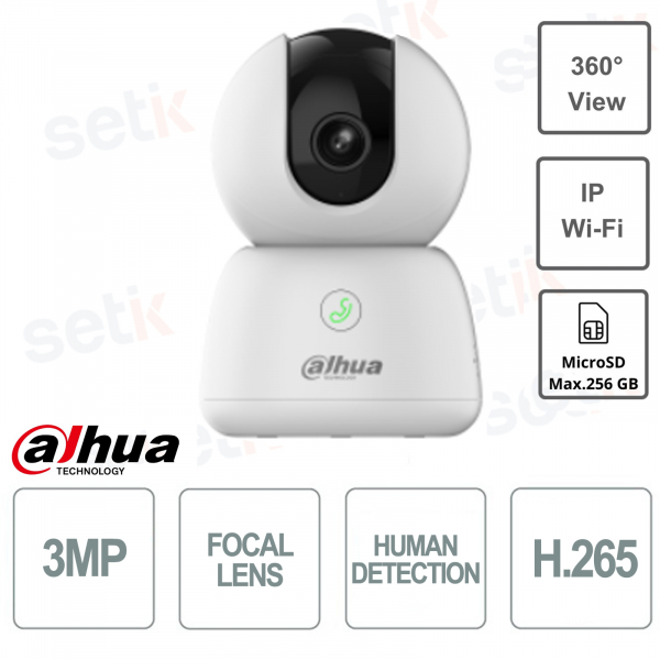 Hero Indoor Camera 3MP Fixed Lens Wi-Fi / IP - Dahua