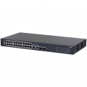 Netzwerk-Switch 24 PoE-Ports + 2 10/100/1000 RJ45-Ports + 2 SFP-Ports 1000 Mbit/s Cloud Managed Series Dahua
