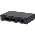 Commutateur réseau 4 ports PoE + 2 ports 10/100/1000 RJ45 Cloud Managed Series Dahua