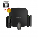 AJAX Kit di Allarme Professionale Wireless senza fili GPRS / Ethernet dual-SIM 4G Colore Nero