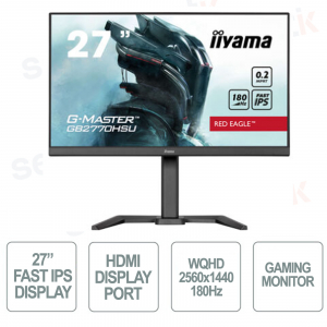 G-Master Red Eagle 180Hz WQHD iiyama 27 inch fast IPS gaming monitor