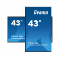 Iiyama - Monitor de 43 pulgadas - 4K UHD - Con altavoces - Para uso profesional