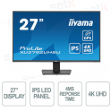 XU2792UHSU-B6 - IIYAMA Monitor - IPS LED Panel - 4K UHD - 27 Inch - With Speakers