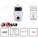 DAHUA IP-KAMERA X-Spans 4 MP 2,8 mm + 4 MP 5–125 mm Starlight PTZ