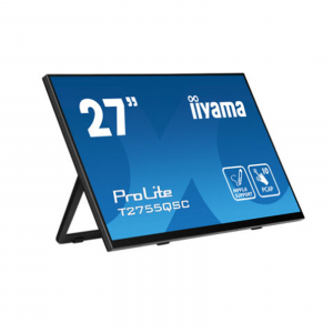 Moniteur 27 pouces Résolution WQHD 2560x1440 Écran tactile 10 points