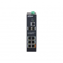 Switch de red reforzado administrado de 8 puertos 4 puertos PoE - Dahua