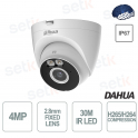 Telecamera IP turret Wi-Fi 2.8mm 4MP - IR 30M - Serie Turret - Dahua
