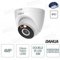 2.8mm 4MP Wi-Fi IP turret camera - double IR 30M - Turret Series - Dahua