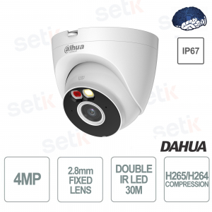 Telecamera T4A-PV 4MP Wi-Fi con Rilevamento AI e Visione Notturna - Dahua