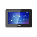 Monitor IP PoE ONVIF® da interno - 2 fili - Touchscreen TFT capacitivo 7 pollici - Nero - Dahua
