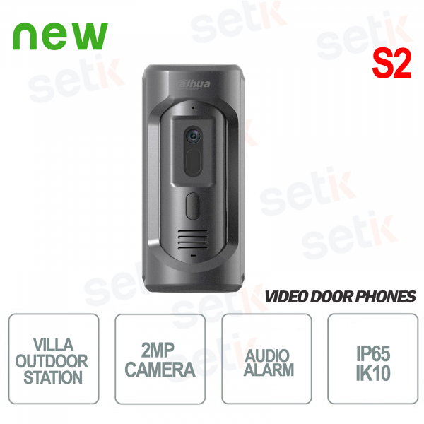 Outdoor station with 2MP Audio and Alarm camera - S2 - Dahua