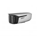 Telecamera Bullet IP POE ONVIF - Doppia ottica e doppio sensore 4MP - 3.6mm fissa e 8-56mm varifocale - Intelligenza artificiale