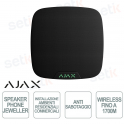 Ajax SpeakerPhone Jeweller Nero – Modulo Vocale Wireless per Verifica Allarmi